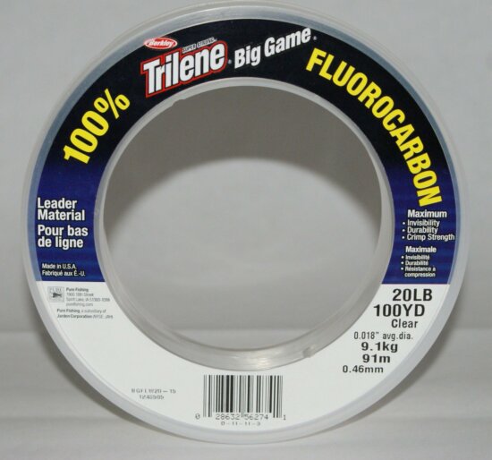Berkley Big Game 100m | 109yd, 0,51mm, 12,5kg | 27lb , Clear fluorcarbon zsinór