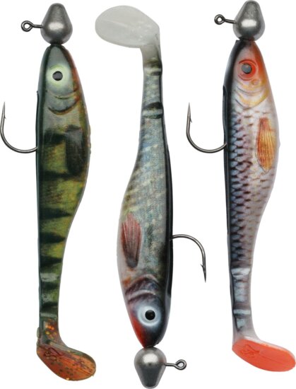 Abu Garcia Svartzonker McPrey 10gr Rigged 3-Pack Real Series gumihal szett