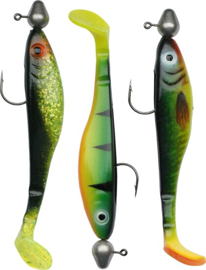 Abu Garcia Svartzonker McPrey 10gr Rigged 3-Pack Ray of Light gumihal szett