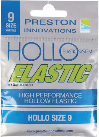 Preston HOLLO ELASTIC SIZE 9h LIGHT BLUE (KÉK 1,7mm)