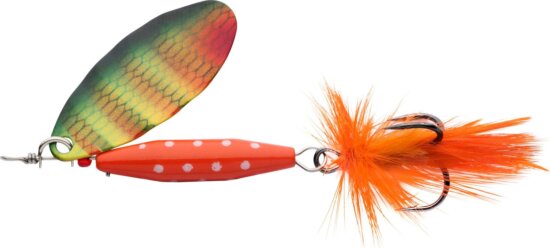 Abu Garcia Reflex Red 6.5cm/18g LF Yellow Perch körforgó villantó