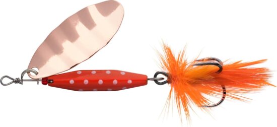Abu Garcia Reflex Red 6.5cm/18g LF Copper körforgó villantó
