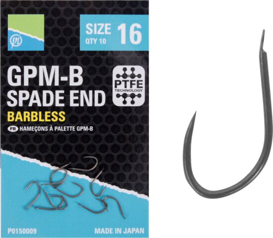 Preston GPM-B SPADE END HOOKS - 18
