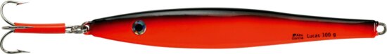 Abu Garcia Lucas 19cm/300g Orange/Black tengeri pilker