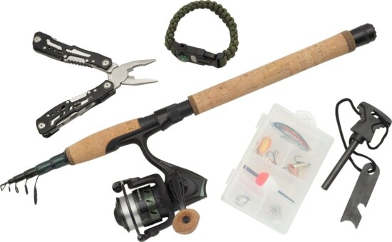 Abu Garcia DIPLOMAT WILDERNESS TE70L SURVIVAL COMBO pergető szett