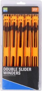 Preston DOUBLE SLIDER WINDERS 26cm ORANGE