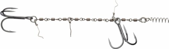 Abu Garcia Beast Chain Stinger Large 3/0 - 2 Darab segédhorog