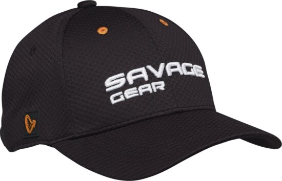 Savage Gear SPORTS MESH CAP ONE SIZE BLACK INK baseball sapka