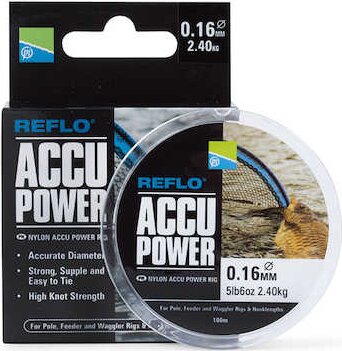 Preston Accu Power előkezsinór - 0,18mm