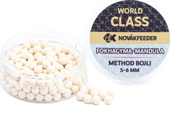 World Class Method NovákFeeder World Class Method Bojli 5-6mm Fokhagyma-Mandula - JADABO