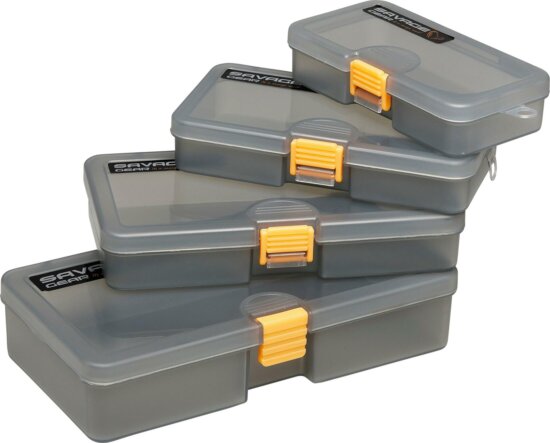Savage Gear LUREBOX 2 SMOKE CK 3 Darab 16.1X9.1X3.1CM műcsalis doboz