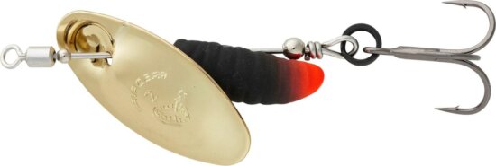 Savage Gear GRUB SPINNERS 2.2G S GOLD BLACK körforgó villantó