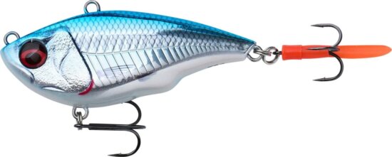 Savage Gear FAT VIBES XL 12.5cm 90G SINKING Blue Silver Chrome wobbler