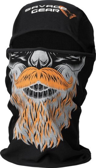 Savage Gear BEARD BALACLAVA ONE SIZE BLACK kámzsa maszk