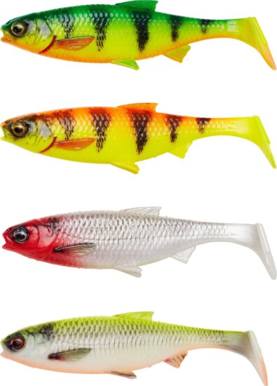 Savage Gear 3D RIVER ROACH 8CM 5G DW MIX 4 Darab gumihal