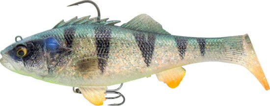 Savage Gear 3D PERCH RTF FS 20CM/137G GHOST SILVER gumihal