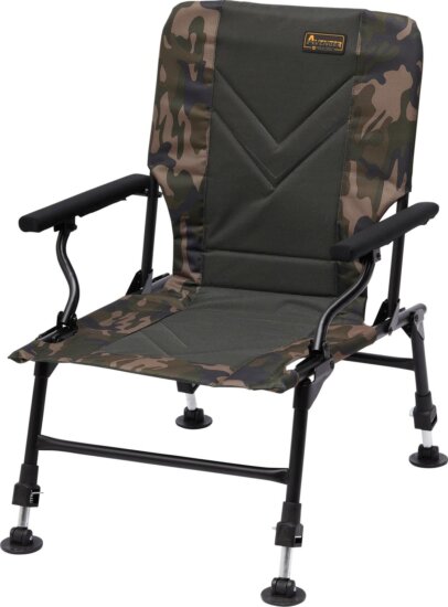 Prologic AVENGER RELAX CAMO CHAIR W/ARM N COVER, 5KG, 47.5CX52X50CM hogász szék