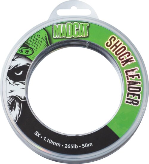 MADCAT SHOCK LEADER 8X 50M DIA. 1.10MM