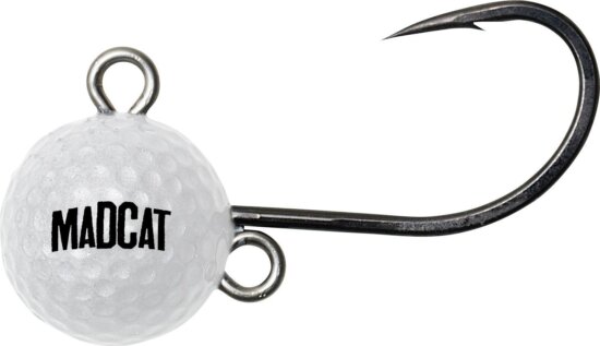 MADCAT GOLF BALL HOT BALL JIGHEAD 120G harcsázó jigfej fireball
