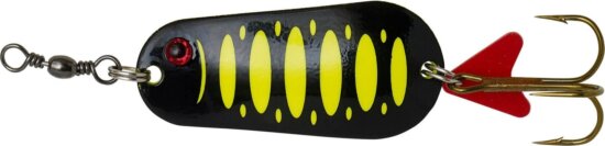 DAM STANDARD SPOON 5.5CM 22G S FLUO Y/B UV támolygó villantó