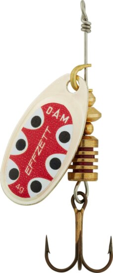 DAM STANDARD SPINNER 5 12G S SILVER BLCK DOT körforgó villantó