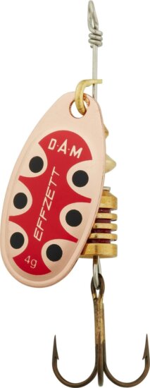 DAM STANDARD SPINNER 4 10G S COPPER BLCK DOT körforgó villantó