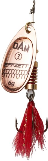 DAM STANDARD DRESSED SPINNER 5 12G S COPPER körforgó villantó