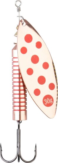 DAM SALMON SPINNER COPPER/RED 30G körforgó villantó