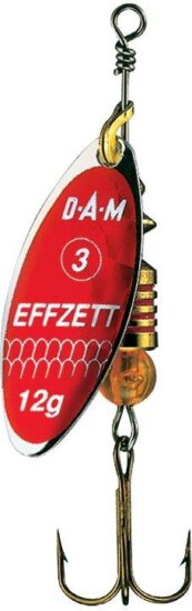 DAM PREDATOR SPINNER 3G SINKING REFLEX RED körforgó villantó