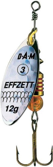 DAM PREDATOR SPINNER 1 4G S REFLEX SILVER körforgó villantó