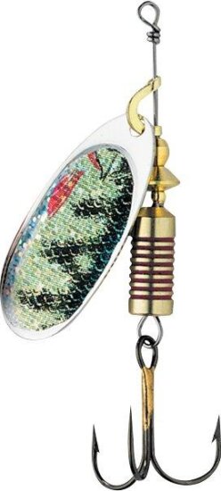 DAM NATURE 3D SPINNER 5 12G SINKING PERCH körforgó villantó