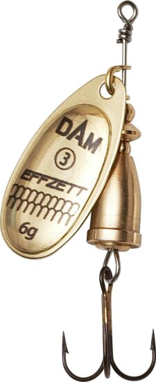 DAM EXECUTOR SPINNER 2 4G SINKING GOLD körforgó villantó