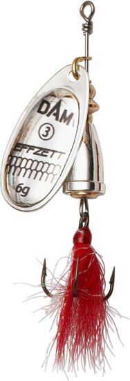 DAM EXECUTOR DRESSED SPINNER 3 6G S SILVER körforgó villantó