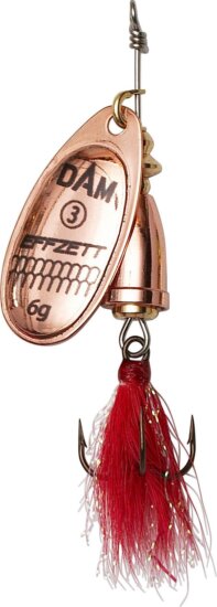 DAM EXECUTOR DRESSED SPINNER 3 6G S COPPER körforgó villantó
