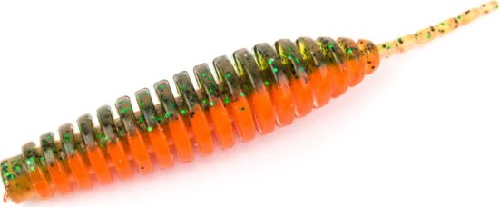 FISHUP Tanta 3" (6pcs.), #205 - Watermelon/Flo Orange gumiféreg