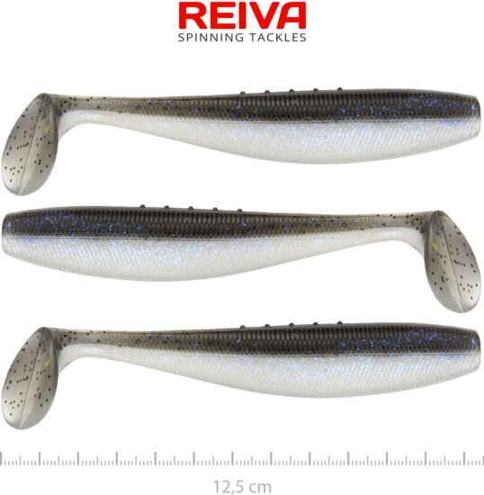 Reiva Flat Minnow shad 12,5cm 3db/cs (Magic Fish)