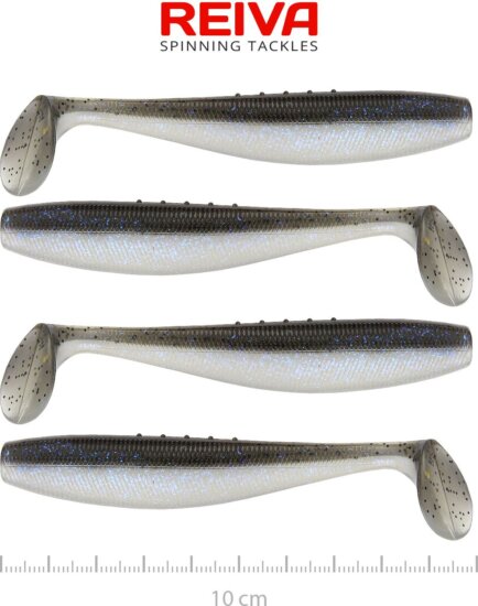 Reiva Flat Minnow Shad 10cm 4db/cs (Magic Fish)