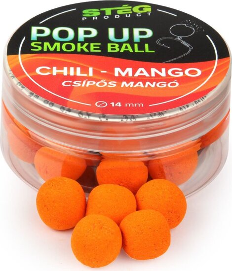 Stég Pop Up Smoke Ball 25g 14mm Chili-Mango