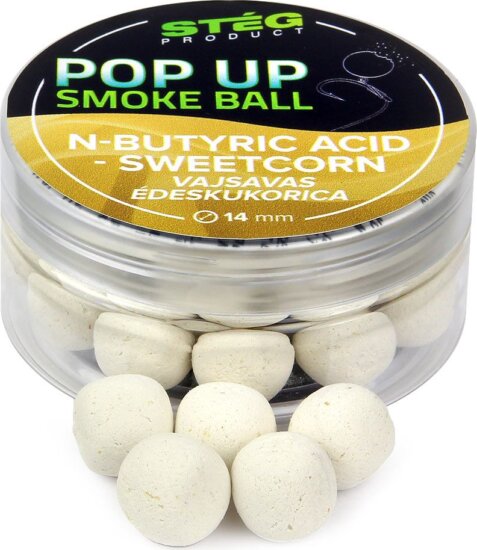 Stég Pop Up Smoke Ball 25g 14mm N-Butiryc Acid