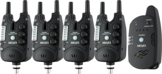 Carp Academy Mojo XTI elektromos kapásjelző 4+1 szett