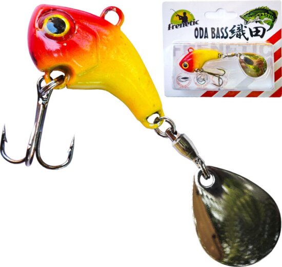 Frenetic ODA BASS 18g piros/sárga 35+30mm