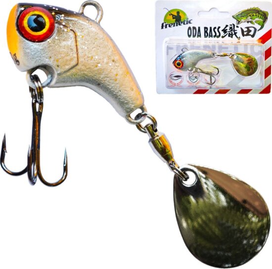 Frenetic ODA BASS 10g ezüst 25+30mm