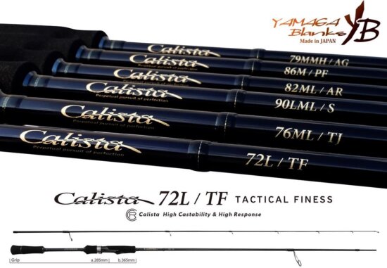 Yamaga Blanks Yamaga Calista 72L/Tf Tactical Finess 2.204m 20g Fuji Titanium Torzite