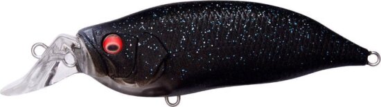 Megabass Ixi Shad Type-R 57mm 7.0g Black Hole