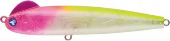 Blue Blue Blueblue Snecon 90S 90mm 15g #21 Transparent Pink/Chartreuse