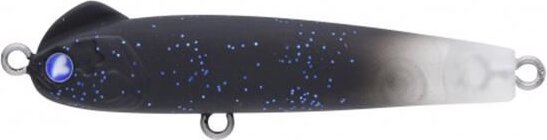 Blue Blue Blueblue Snecon 50S 50mm 3g #29matt Black Head-Transparent