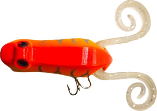 Frenetic béka Wobbler Frogger 5,5cm 9g narancs