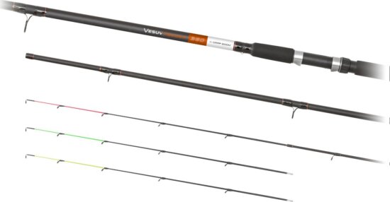 CZ Vesuv Feeder horgászbot, 390 cm, 70-140 g, 3+3 részes