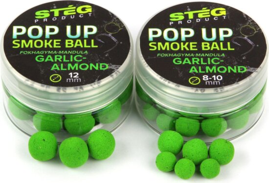 Stég Pop Up Smoke Ball 12mm 10g Garlic-Almond
