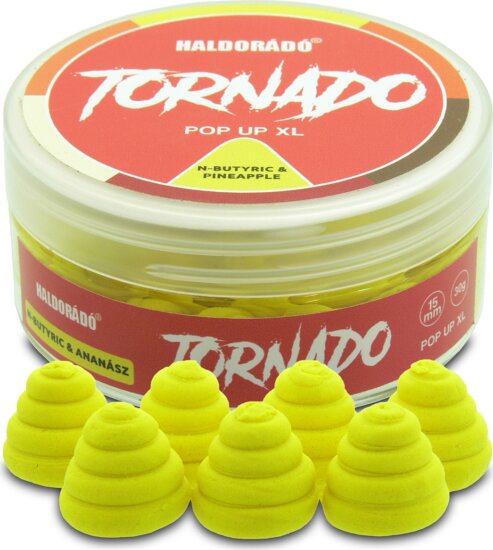 Haldorádó TORNADO Pop Up XL 15mm - N-Butyric & Ananász